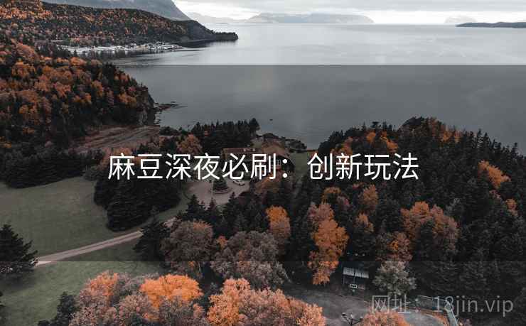 麻豆深夜必刷：创新玩法