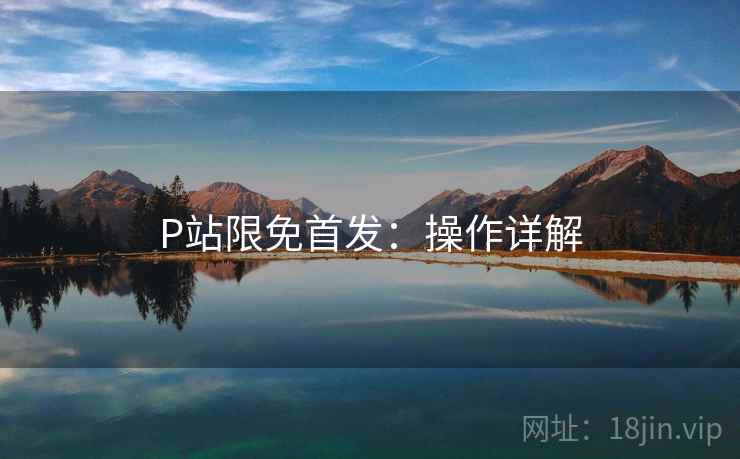 P站限免首发：操作详解